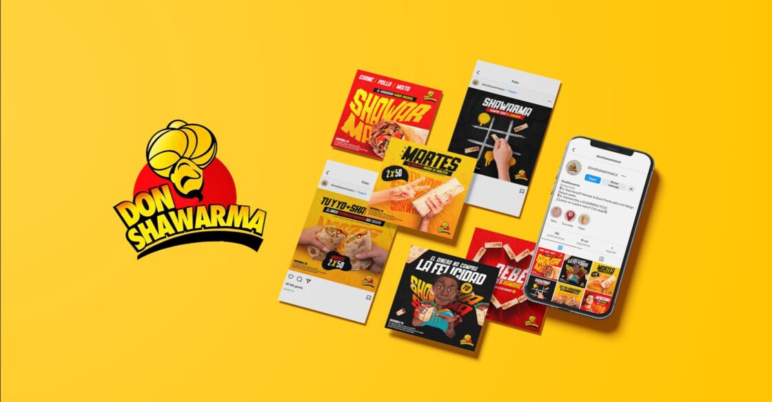 Diseño Redes sociales Don Shawarma